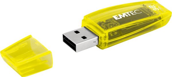 USB2.0 C410 8GB Neon 3 τεμ
