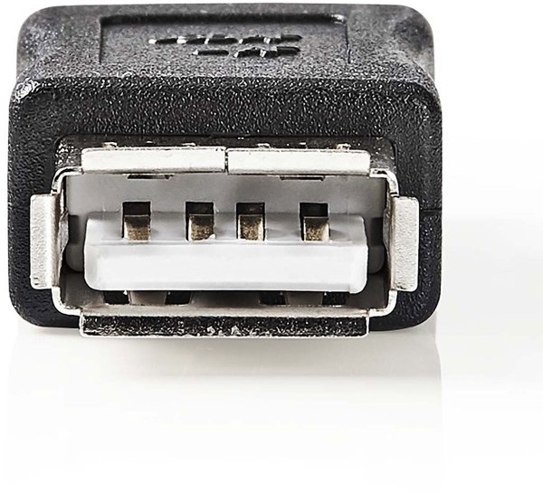 Προσαρμογέας USB 2.0 Θηλυκό-Θηλυκό Μαύρο