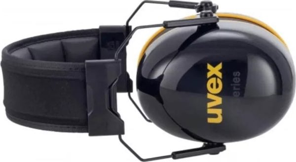 Uvex Ωτοασπίδες Uvex K20. SNR: 33dB, Αναδιπλούμενες, Κίτρινο/μαύρο