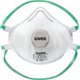 Uvex Αναπνευστήρας Uvex Silv-Air Classic 2310 FFP3, τύπου κυπέλλου με βαλβίδα, λευκός, 3 τεμάχια σε λιανική συσκευασία