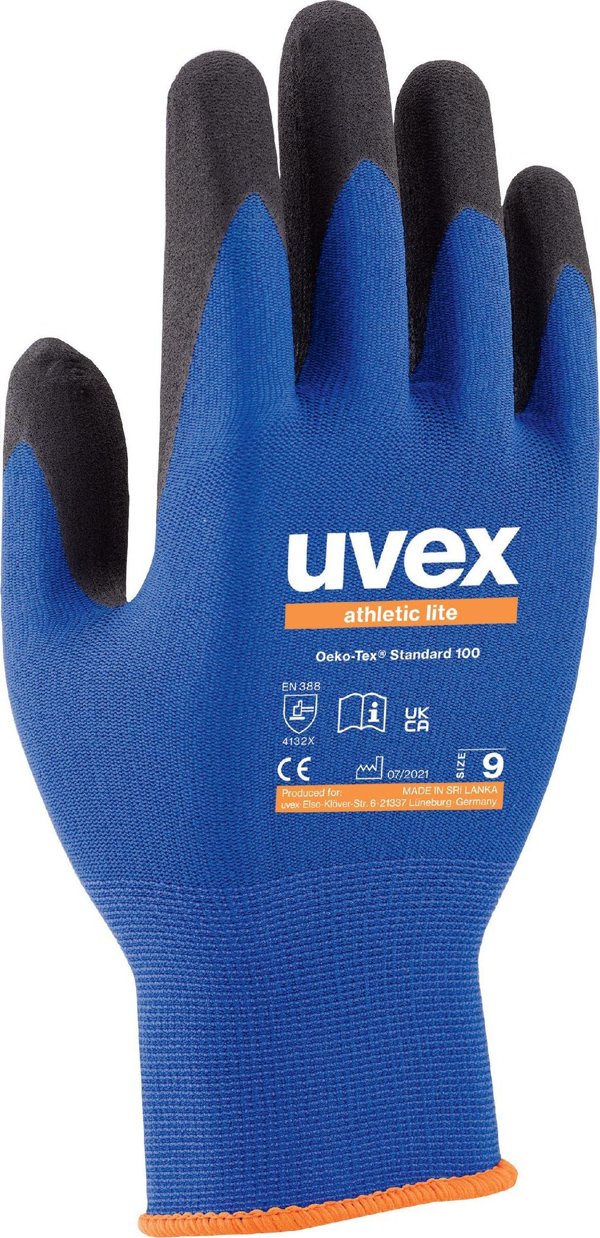 Uvex uvex athletic lite γάντι συναρμολόγησης μέγεθος 11