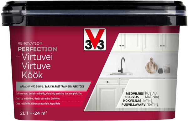ΧΡΩΜΑ ΚΟΥΖΙΝΑΣ V33 ΒΑΦΗ PERF COTTON 2L