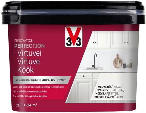 ΧΡΩΜΑ ΚΟΥΖΙΝΑΣ V33 ΒΑΦΗ PERF COTTON 2L