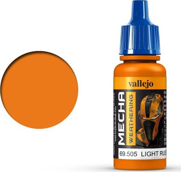 Vallejo Vallejo: 69.505 - Mecha Weathering - Light Rust Wash (17 ml)