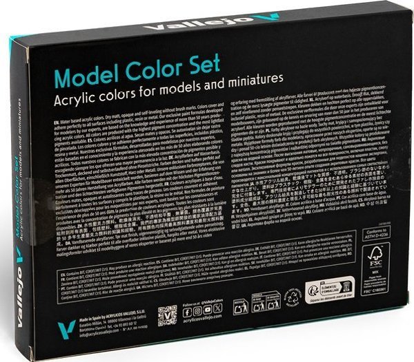 Vallejo Vallejo: 70.257 - Model Color Set - Wargame Special (16 x 18 ml)