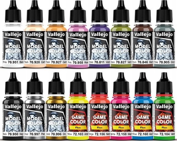 Vallejo Vallejo: 70.257 - Model Color Set - Wargame Special (16 x 18 ml)