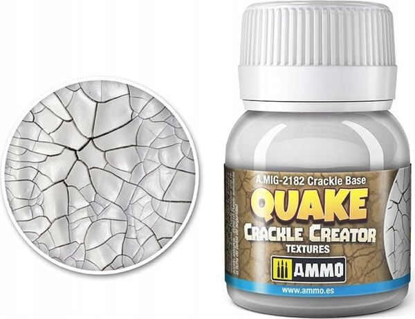 Δημιουργός Υφών Vallejo Ammo: Quake Crackle - Βάση Crackle (40 ml)