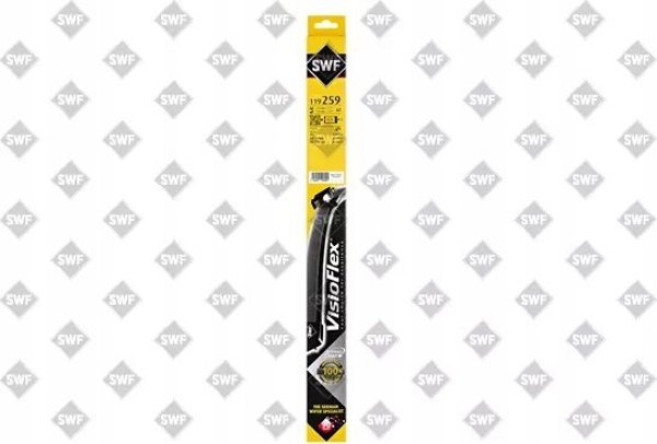 Valeo SWF Υαλοκαθαριστήρες VISIOFLEX Flat 550/550 mm 2 τεμ.