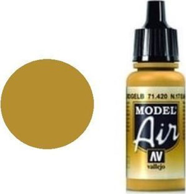 Vallejo Model Air Χρώμα Μοντελισμού Earth Yellow 71420 17ml