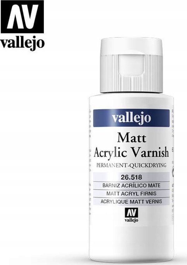 Vallejo Vallejo: Matt Acrylic Varnish 60ml