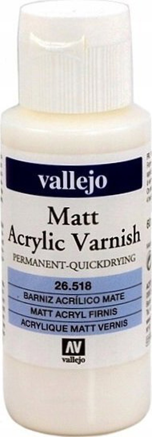Vallejo Vallejo: Matt Acrylic Varnish 60ml