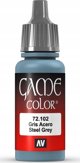 Vallejo Vallejo: 72.102 - Game Color - Steel Grey (18 ml)