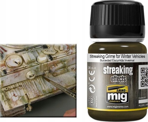 Vallejo Ammo: Streaking Effects - Streaking Grime for Winter Vehicles
