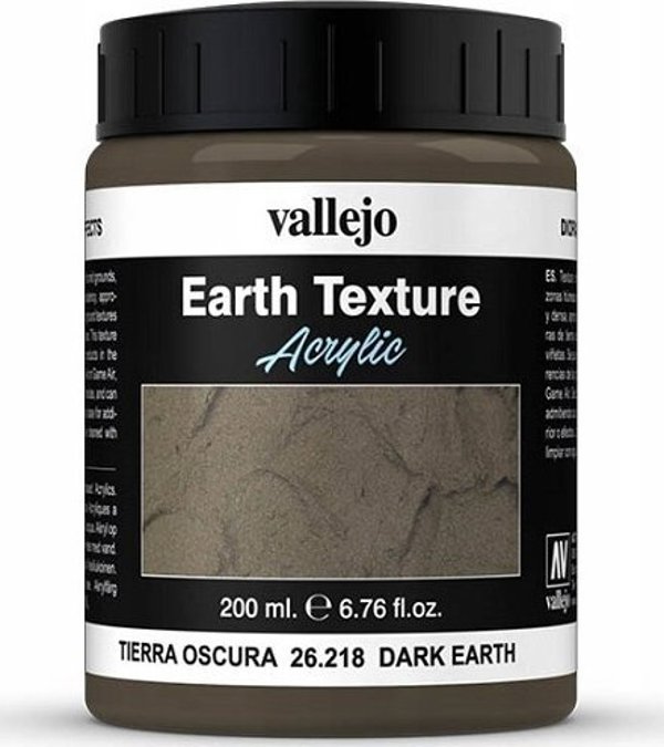 Vallejo Vallejo: 26.218 - Diorama FX - Earth Textures - Dark Earth (200 ml) 13471297 8429551262187