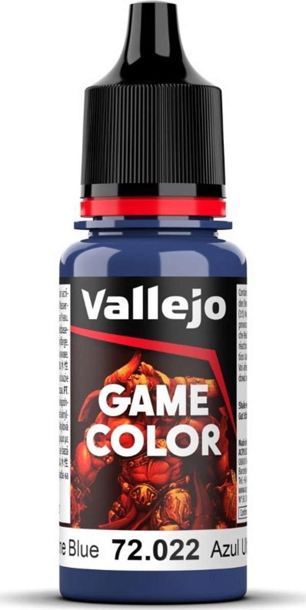 Vallejo Vallejo: 72.022 - Game Color - Ultramarine Blue (18 ml)