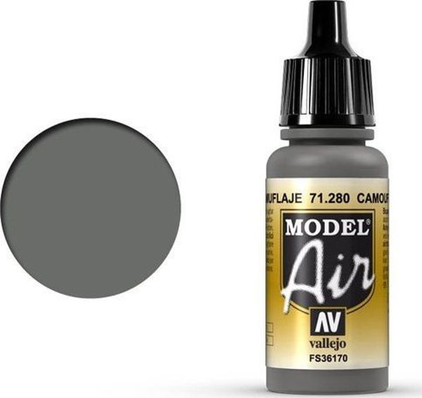 Vallejo Χρώμα Μοντελισμού Model Air Καμουφλάζ Γκρι 71.280 (17ml)