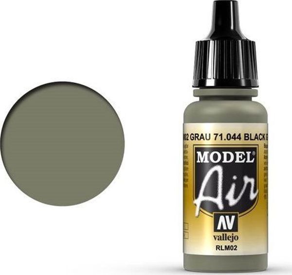 Vallejo Model Air Χρώμα Γκρι RLM02 71.044 για Μοντελισμό 17ml