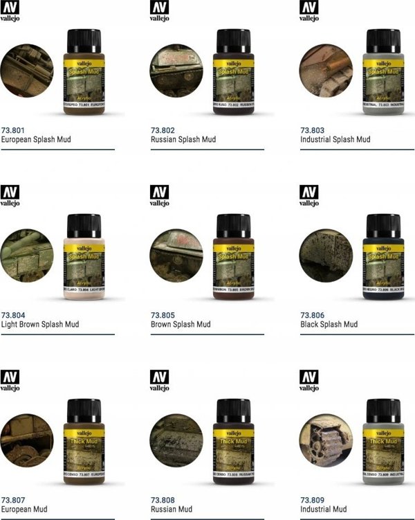 Vallejo Vallejo: 73.820 - Weathering FX - Environment - Snow (40 ml)