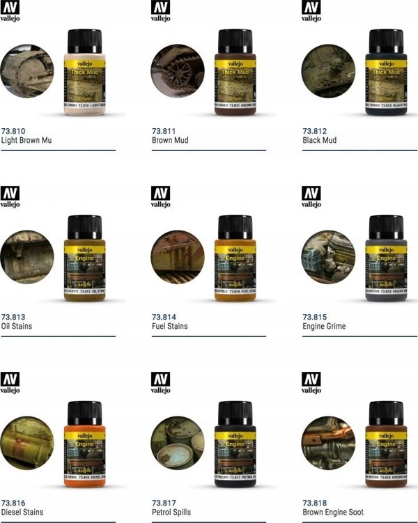 Vallejo Vallejo: 73.820 - Weathering FX - Environment - Snow (40 ml)