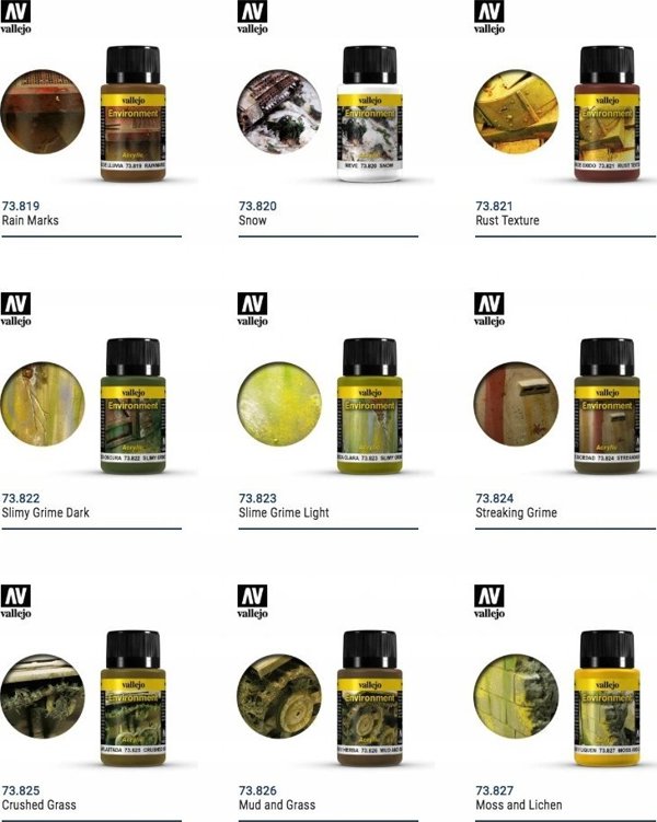 Vallejo Vallejo: 73.820 - Weathering FX - Environment - Snow (40 ml)