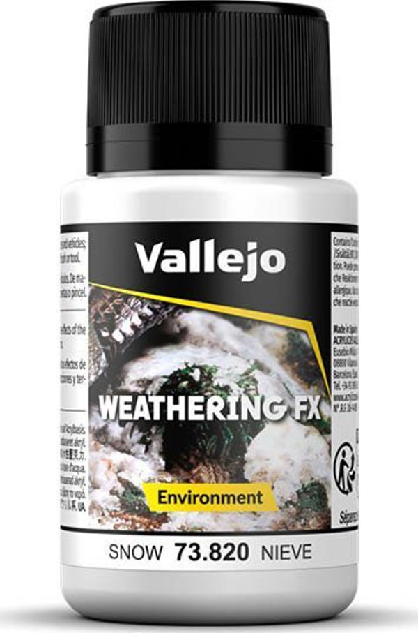 Vallejo Vallejo: 73.820 - Weathering FX - Environment - Snow (40 ml)