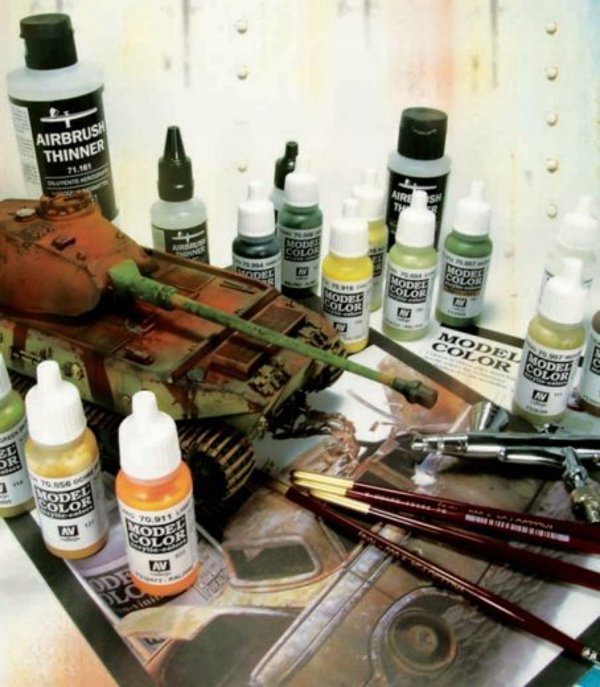 Vallejo Vallejo: Τοπίο - Άγρια Τούφα - Μικτό Πράσινο (6)x35