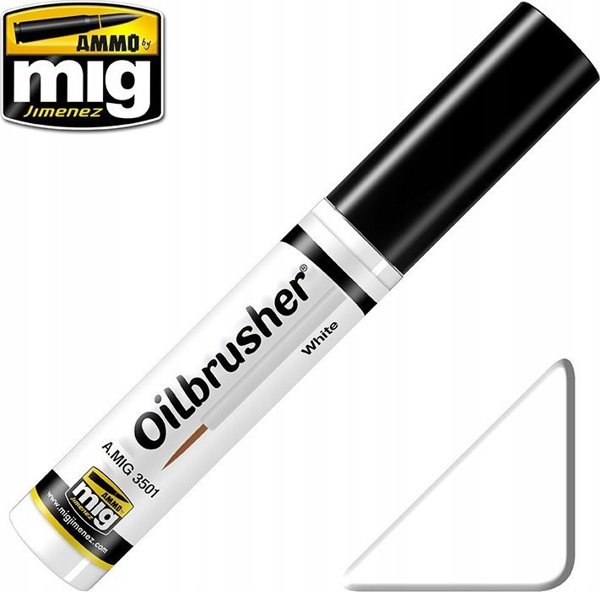 Vallejo Ammo: Oilbrusher - Λευκό (10 ml)