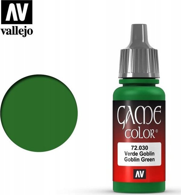 Vallejo Vallejo: 72.030 - Game Color - Goblin Green (18 ml)
