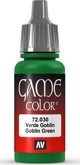 Vallejo Vallejo: 72.030 - Game Color - Goblin Green (18 ml)