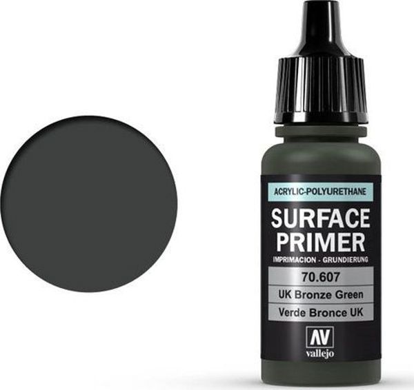 Vallejo Model Color UK Bronze Green 70607 Ακρυλικό Χρώμα Μακέτας 17ml