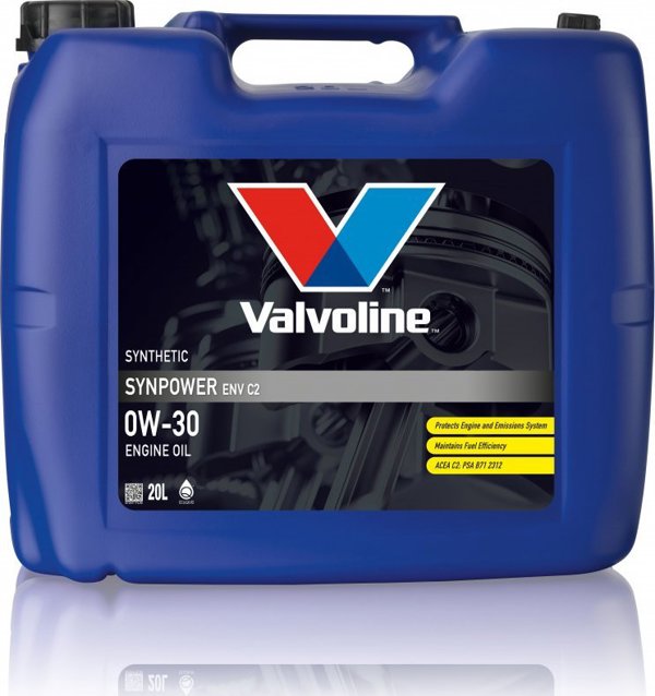Valvoline Λάδι κινητήρα SYNPOWER ENV C2 0W30 208L, Valvoline