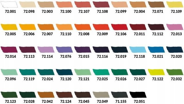 Vallejo: 72.183 - Σύστημα Χρωμάτων BSL - Σετ Χρωμάτων (48x18 ml)