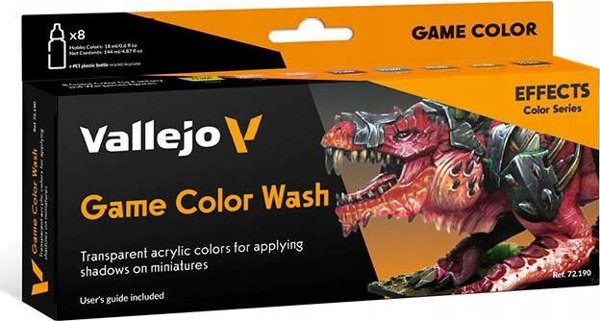 Vallejo Vallejo: 72.190 - Game Color - Game Color Wash (8x18 ml)