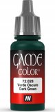 Vallejo Vallejo: 72.028 - Game Color - Σκούρο Πράσινο (18 ml)