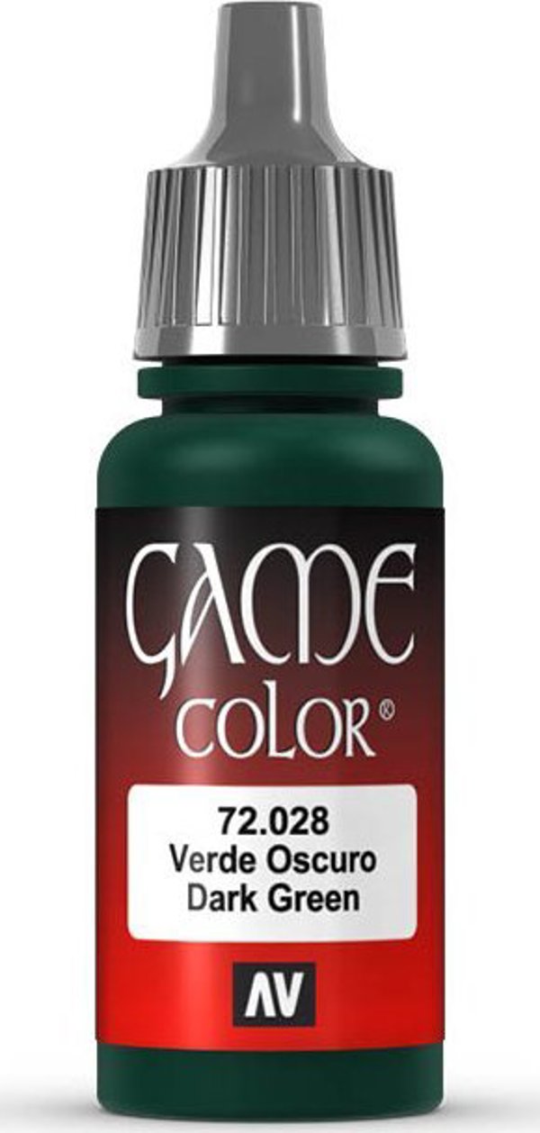 Vallejo Vallejo: 72.028 - Game Color - Σκούρο Πράσινο (18 ml)