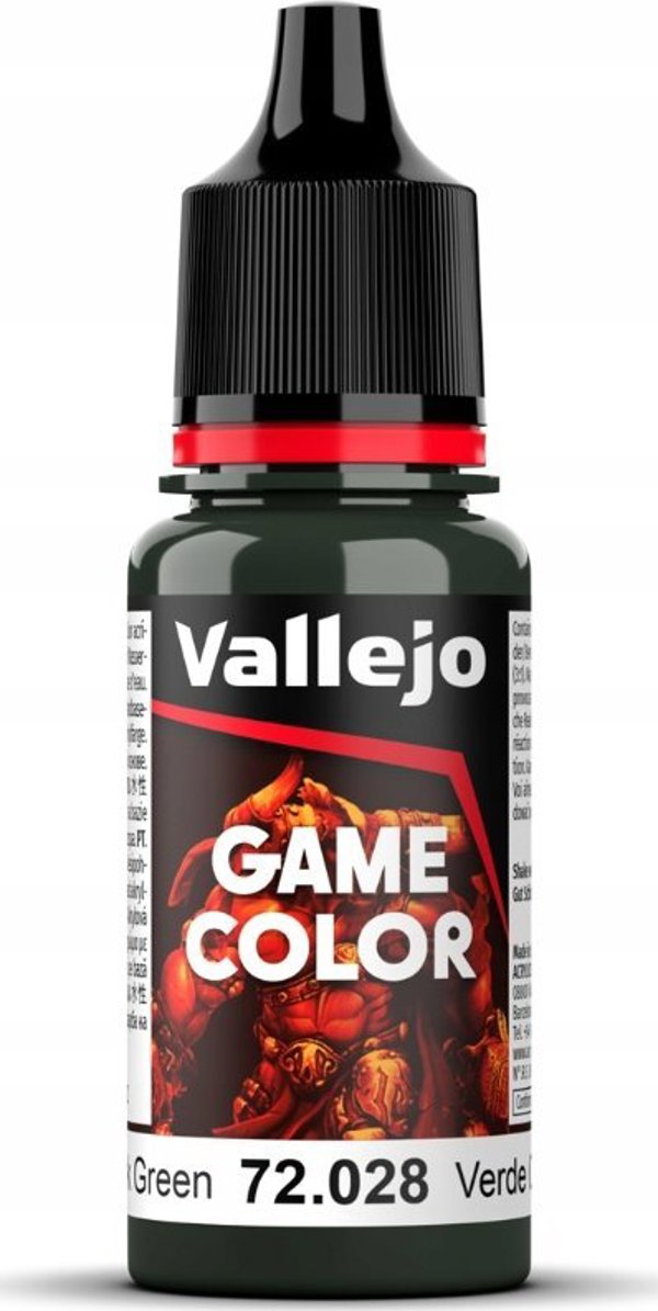 Vallejo Vallejo: 72.028 - Game Color - Σκούρο Πράσινο (18 ml)