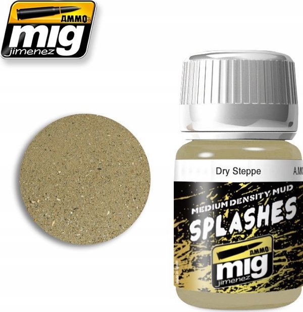 Vallejo Ammo: Splashes - Medium Density Mud - Dry Steppe