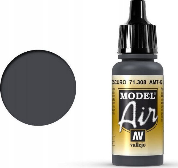 Vallejo Vallejo: 71.308 - Model Air - AMT-12 Dark Grey (17 ml)