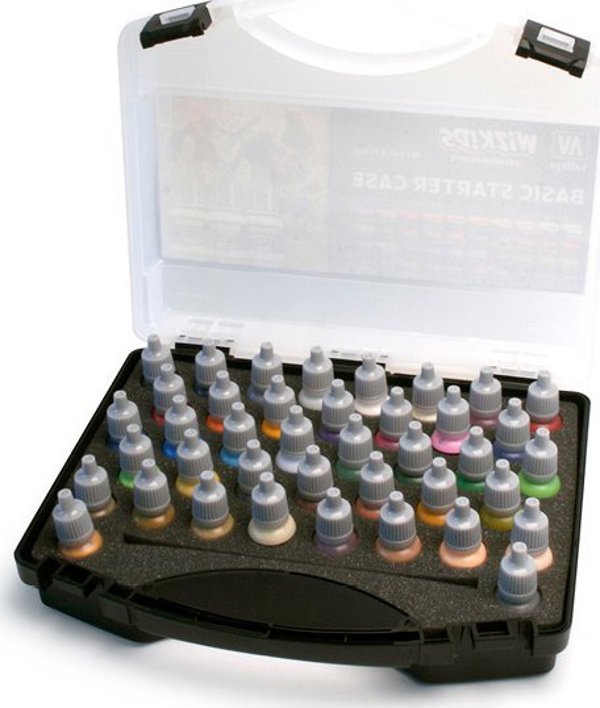 Vallejo Vallejo: Wizkids - Basic Starter Case 40x8 ml