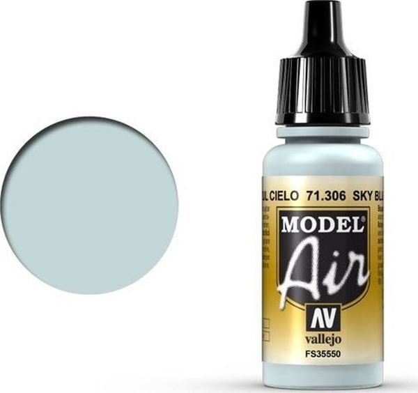 Vallejo Model Air Sky Blue 71.306 - Ακρυλικό Χρώμα Μοντελισμού 17ml
