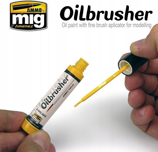 Vallejo Ammo: Oilbrusher - Κίτρινο (10 ml)