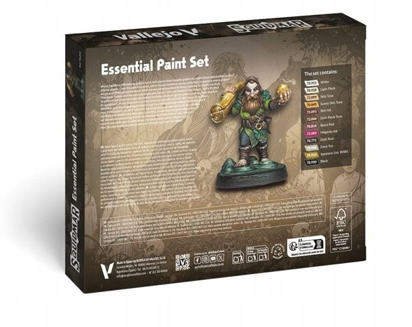 Vallejo: 72.201 - Game Color - Essential Paint Set by Squidmar Miniatures