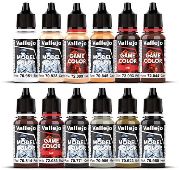 Vallejo: 72.201 - Game Color - Essential Paint Set by Squidmar Miniatures