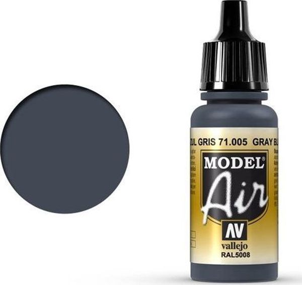 Vallejo Model Air Χρώμα Αερογράφου 71.005 Γκρι Μπλε 17ml
