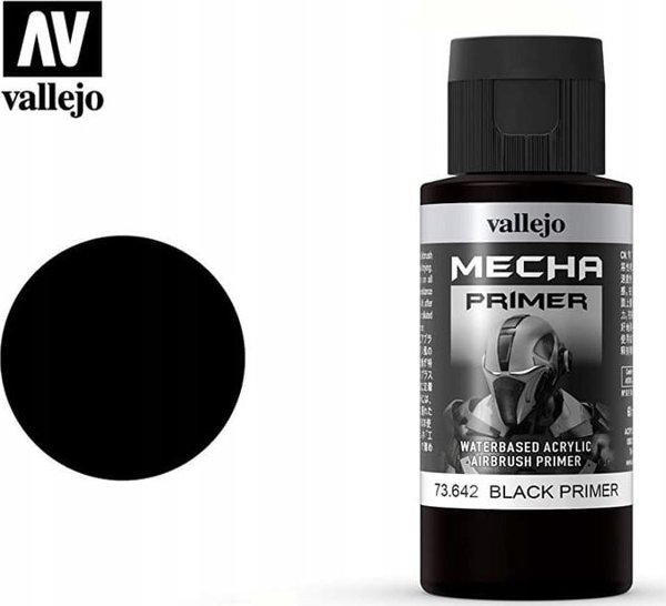 Vallejo Vallejo: 73.642 - Αστάρια - Μαύρο (60 ml)
