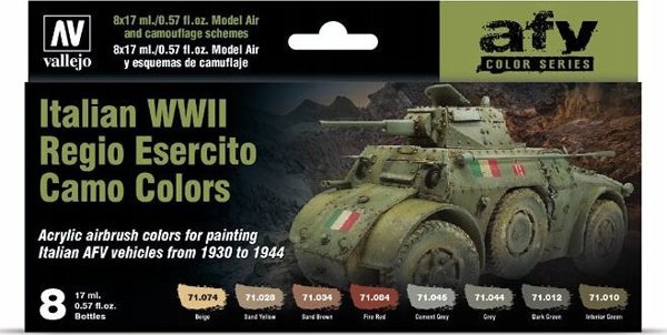 Vallejo Vallejo: AFV - Ιταλικός Β' Παγκοσμίου Πολέμου Regio Esercito Ca 8x17