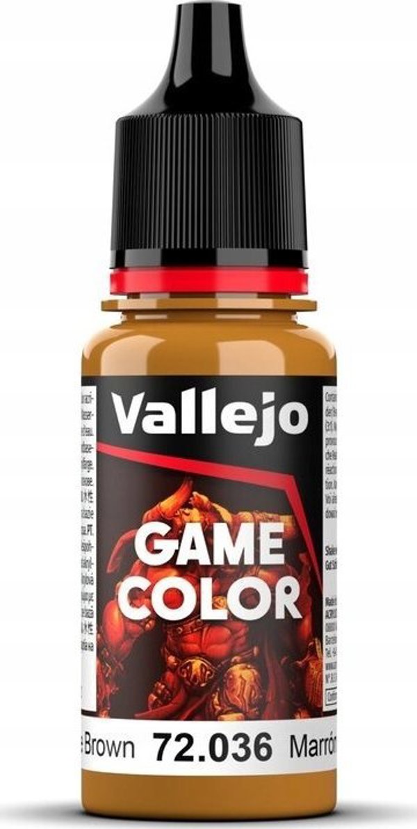 Vallejo Vallejo: 72.036 - Game Color - Μπρονζέ Καφέ (18 ml)