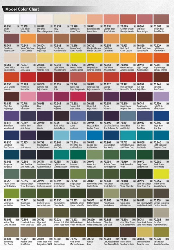 Vallejo Vallejo: 70.771 - Model Color - Dark Rust (18 ml)