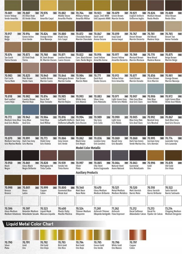 Vallejo Vallejo: 70.771 - Model Color - Dark Rust (18 ml)
