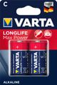 Varta Μπαταρίες Longlife Max Power C (LR14) 7800mAh, 2 Τεμάχια